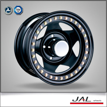 Acabado Negro Modular 5 Spoke Beadlock 4x4 Ruedas Llantas Cromo Ruedas